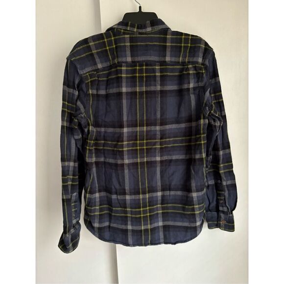 Lot of 2 Men's Flannels SZ Medium 100% Cotton Old Navy Ranch Tough - Picture 2 of 9